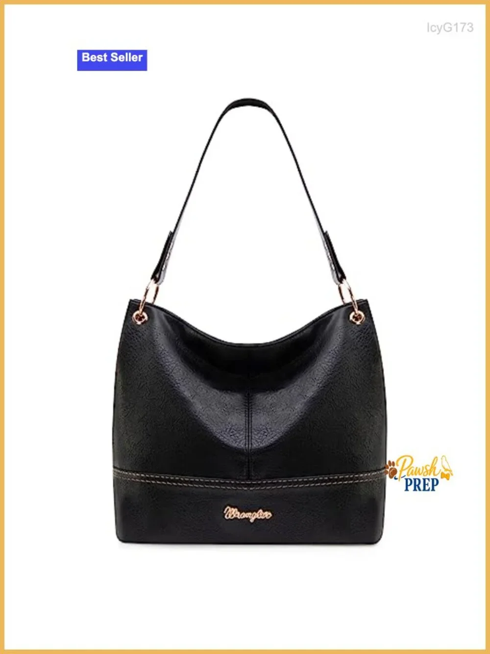 Women's Vegan Leather Hobo Handbag Top Handle Shoulder Purse